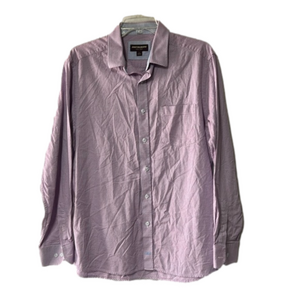 EUC Men’s Johnston & Murphy dress‎ casual shirt size L